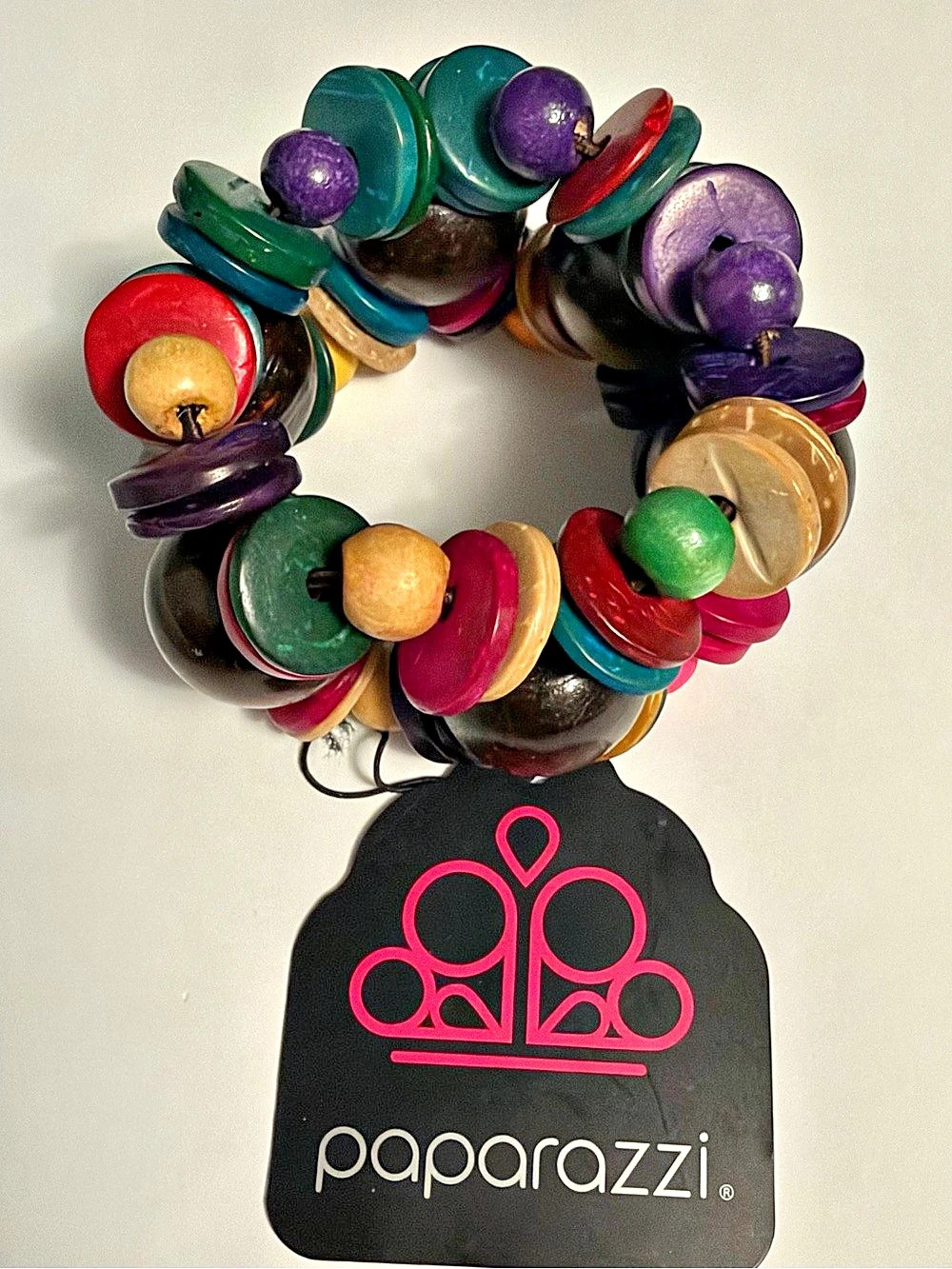 Paparazzi Multicolor Stretch Bracelet Stack